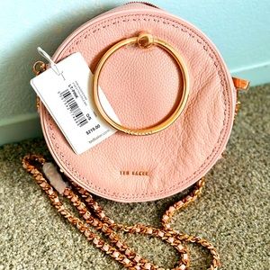 Brand New with tags Ted Baker circle leather purse